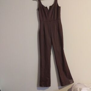 Cider Chocolate Brown Jumpsuit